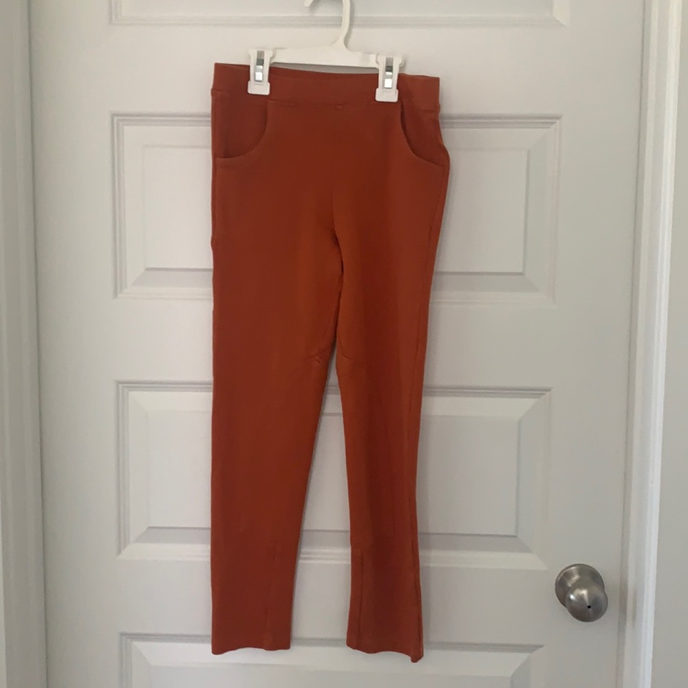Rust color designer size 12 leggings